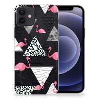 iPhone 12 | 12 Pro (6.1") TPU Hoesje Flamingo Triangle - thumbnail