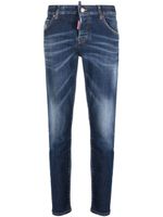 DSQUARED2 cropped skinny jeans - Bleu - thumbnail