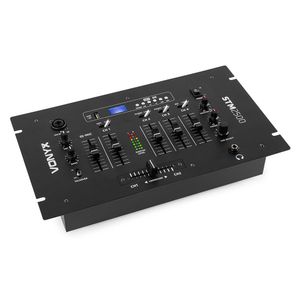 Vonyx STM2500 5-kanaals mixer met USB-speler