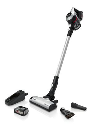 Bosch Serie 6 BBS612PCK handstofzuiger Zakloos Aluminium, Grijs Bosch Serie 6 BBS612PCK handstofzuiger Zakloos Aluminium, Grijs