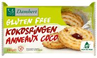 Damhert Gluten Free Kokosringen Fruitvulling - thumbnail