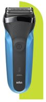 Braun Series 3 310BT Scheerapparaat met scheerblad Trimmer Zwart, Blauw