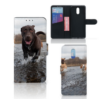 Nokia 2.3 Telefoonhoesje met Pasjes Honden Labrador