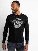 Petrol Industries Heren Artwork T-Shirt Lange Mouwen Zwart - L
