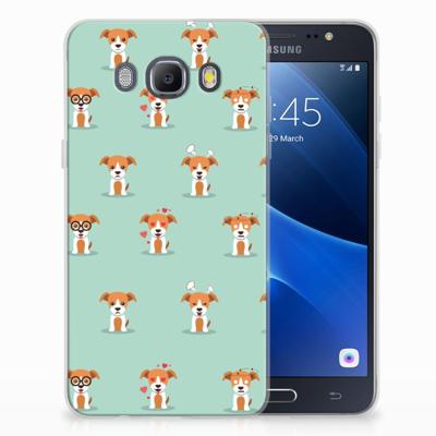 Samsung Galaxy J5 2016 TPU Hoesje Pups