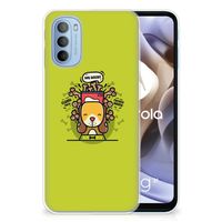 Motorola Moto G31 | G41 Telefoonhoesje met Naam Doggy Biscuit