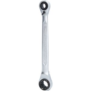 Brilliant Tools BT013901 KS TOOLS Dubbele ratelringsleutel Sleutelbreedte (metrisch) (alleen voor ADT) 10 - 19 mm