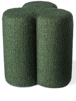 POLSPOTTEN tabouret Clover en tweed - Vert - thumbnail