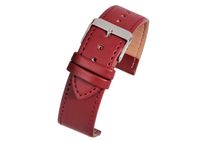 Horlogeband Universeel X107SRO / 24MM Leder Rood 24mm - thumbnail