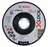 Bosch Accessoires X-LOCK Slijpschijf Expert for Metal 125x1.6x22.23mm, recht - 1 stuk(s) - 2608619254