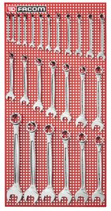 Facom set 25 ringsteeksleutels standaard - 440.P25M