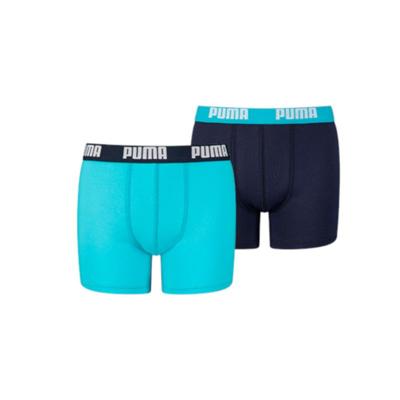 Puma Boys Basic 2-Pack Boxer Blue Puma Boys Basic 2-Pack Boxer Blue