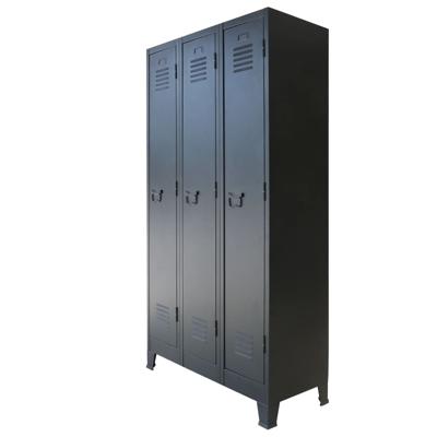 vidaXL Lockerkast industriële stijl 90x45x180 cm metaal