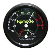 Komodo Thermometer / hygrometer analoog