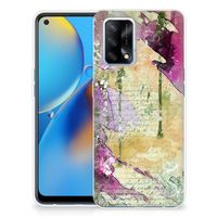 Hoesje maken OPPO A74 4G Letter Painting