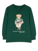 Ralph Lauren Kids t-shirt Polo Bear à manches longues - Vert