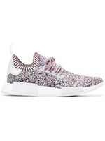 adidas baskets NMD_R1 Primeknit 'Colour Static' - Blanc