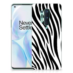 OnePlus 8 Pro TPU Hoesje Zebra