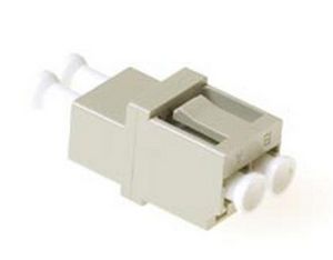 ACT Fiber optic LC duplex adapter multimode OM2 square