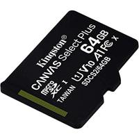 Kingston Canvas Select Plus microSDcard,64GB,Groen grijs