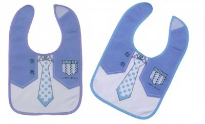 Gamberritos slabbetjes little genius 20 x 30 cm katoen Gamberritos slabbetjes little genius 20 x 30 cm katoen