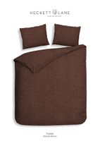 Heckett & Lane Heckett & Lane Franela Dekbedovertrek 200x200/220 Brandy Brown