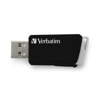 Verbatim V Store N CLICK USB-stick 32 GB Zwart 49307 USB 3.2 Gen 1 (USB 3.0) - thumbnail