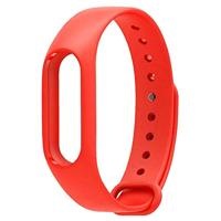 By Qubix - Compatible met Xiaomi Mi band 2 bandje voor CA0600B - Rood - Compatible Xiaomi bandje