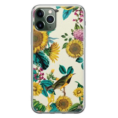 iPhone 11 Pro Max siliconen hoesje - Sunflowers iPhone 11 Pro Max siliconen hoesje - Sunflowers