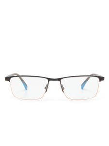 Etnia Barcelona lunettes de vue rectangulaires Kassel - Marron