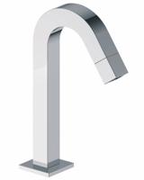 Wiesbaden Kappa toiletkraan staand gebogen vierkant chroom