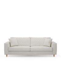 Rivièra Maison 3,5-zits Bank 'Kendall' Oxford Weave, kleur Alaskan White