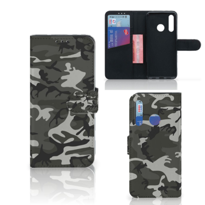 Huawei P Smart Plus (2019) Telefoon Hoesje Army Light