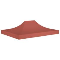vidaXL Partytentdak 270 g/m² 4x3 m terracotta