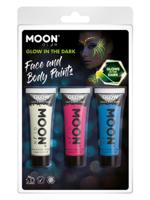Moon Glow -Glow in the Dark Face Paint