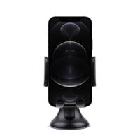 Shop4 - iPhone 12 Pro Autohouder Instelbare Raamhouder Zwart