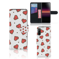 Sony Xperia L4 Telefoon Hoesje Hearts - thumbnail