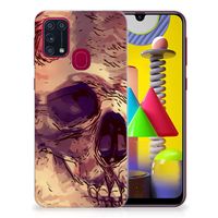 Silicone Back Case Samsung Galaxy M31 Skullhead - thumbnail