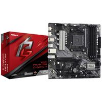 ASRock B550M Phantom Gaming 4 Moederbord Socket AMD AM4 Vormfactor Micro-ATX Moederbord chipset AMD® B550 - thumbnail