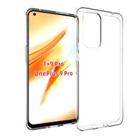 OnePlus 9 Pro TPU Siliconen Back Cover Transparant - thumbnail