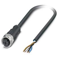 Phoenix Contact 1548943 Sensor/actuator connector, geassembleerd M8 Aantal polen: 4 Bus, recht 5.00 m 1 stuk(s) - thumbnail