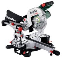 Metabo KGS 18 LTX BL 216 - 18 Volt accu-afkortzaag met trekfunctie | 2X 8AH LIHD accu&apos;s - 614216810