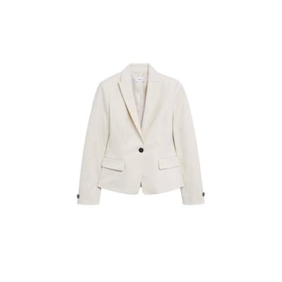 Mango blazer lichtbeige