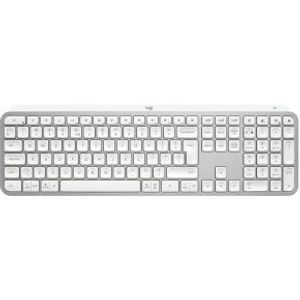 Logitech MX Keys S toetsenbord RF-draadloos + Bluetooth QWERTY US International Aluminium, Wit