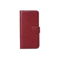 Huawei Y7 2019 Hoesje Bordeaux met Pasjeshouder