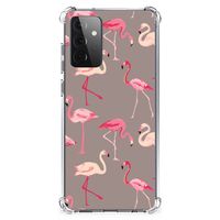 Samsung Galaxy A72 4G/5G Case Anti-shock Flamingo - thumbnail