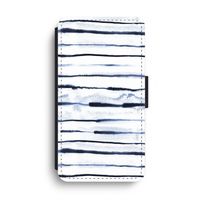 Ink Stripes: iPhone XS Max Flip Hoesje