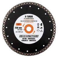 Perfectmate EPT0612 X-Turbo Diamantschijf | Beton en universeel | 125 mm - EPT0612