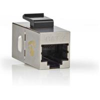 Netwerkkoppeling | CAT6a / CAT7 | Afgeschermd | RJ45 Female | RJ45 Female | Recht | Metaal | Doos