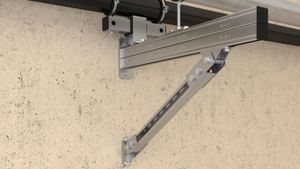 Fischer 563574 bevestigingsframe voor loodgieterswerk Steun